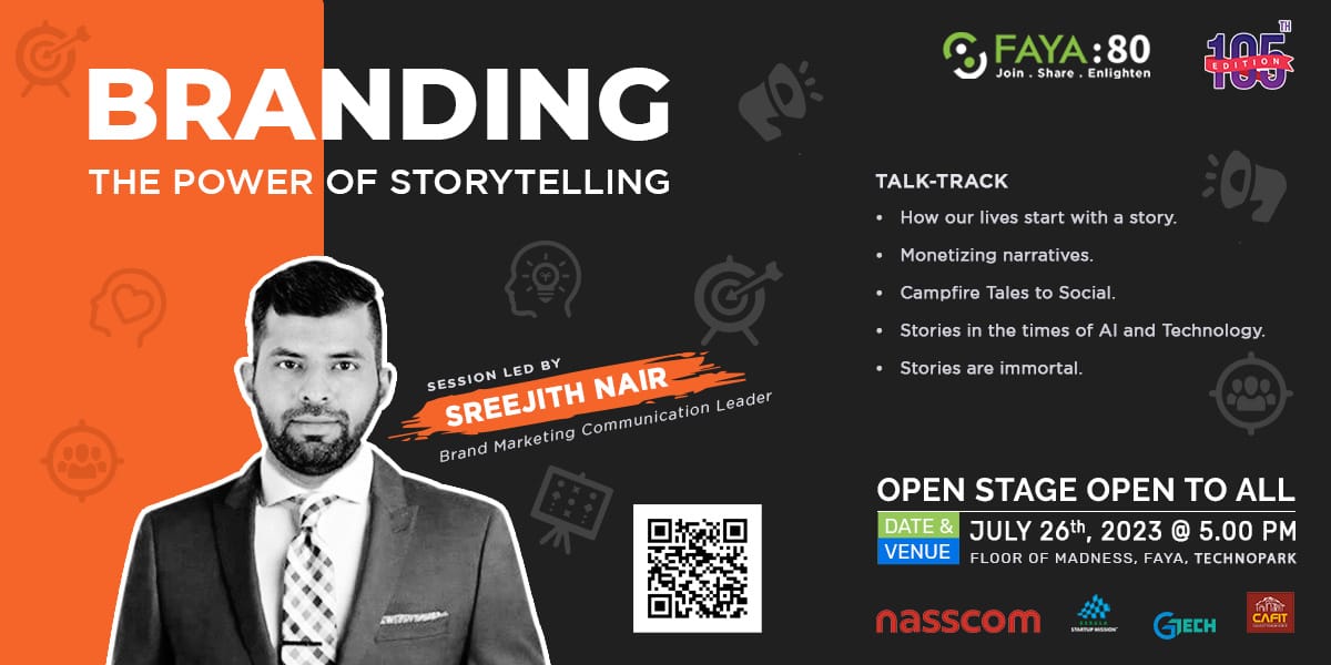Branding: The Power of Storytelling; Faya: 80 hosts seminar on Brand Marketing